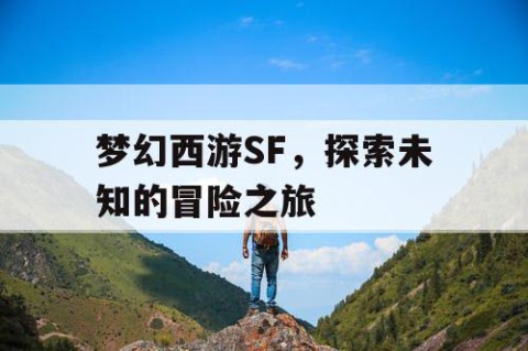 梦幻西游SF，探索未知的冒险之旅