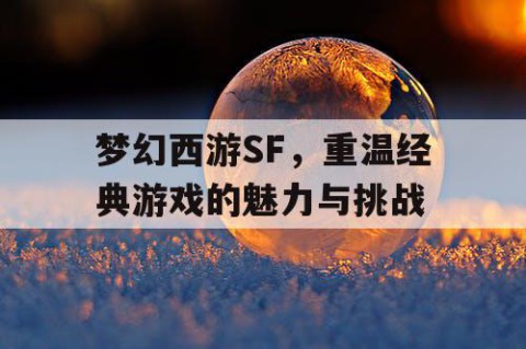 梦幻西游SF，重温经典游戏的魅力与挑战