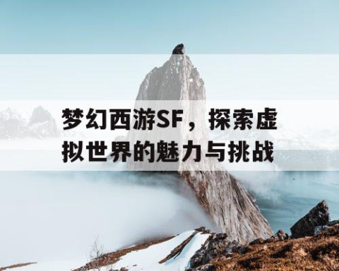 梦幻西游SF，探索虚拟世界的魅力与挑战