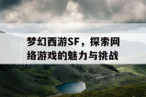 梦幻西游SF，探索网络游戏的魅力与挑战