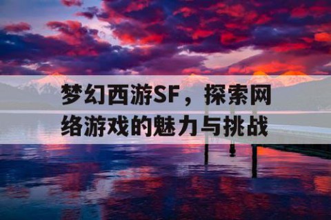 梦幻西游SF，探索网络游戏的魅力与挑战