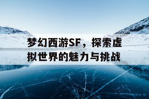 梦幻西游SF，探索虚拟世界的魅力与挑战