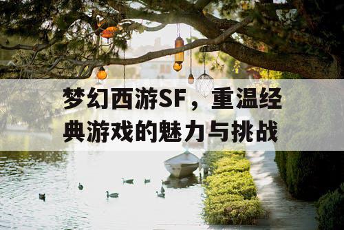 梦幻西游SF，重温经典游戏的魅力与挑战