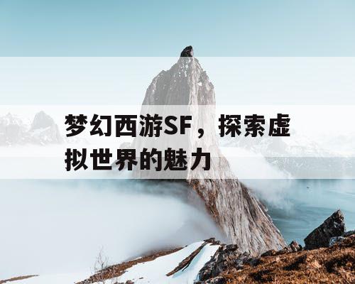 梦幻西游SF	，探索虚拟世界的魅力