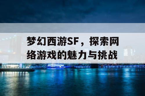 梦幻西游SF，探索网络游戏的魅力与挑战