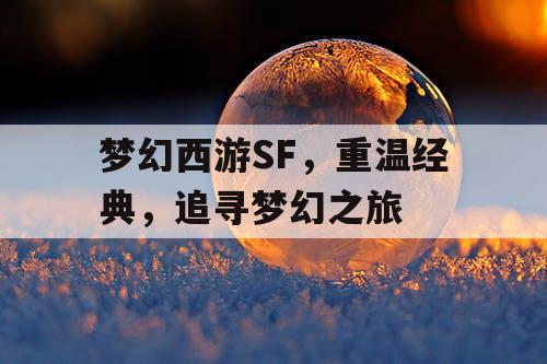 梦幻西游SF	，重温经典，追寻梦幻之旅