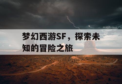 梦幻西游SF	，探索未知的冒险之旅