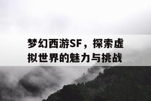 梦幻西游SF，探索虚拟世界的魅力与挑战