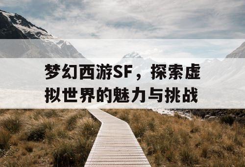 梦幻西游SF，探索虚拟世界的魅力与挑战