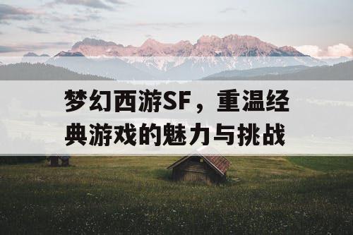 梦幻西游SF，重温经典游戏的魅力与挑战