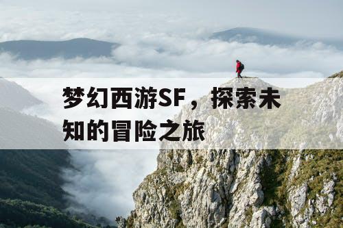 梦幻西游SF，探索未知的冒险之旅