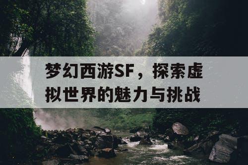 梦幻西游SF	，探索虚拟世界的魅力与挑战