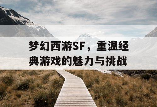 梦幻西游SF，重温经典游戏的魅力与挑战