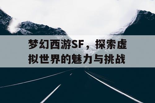 梦幻西游SF	，探索虚拟世界的魅力与挑战