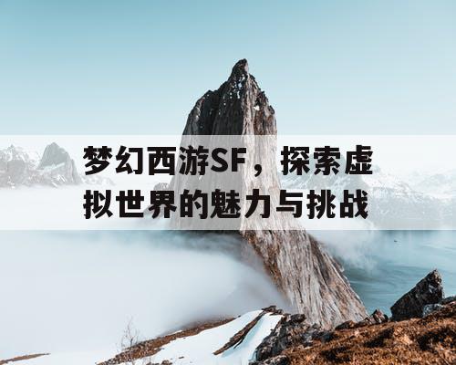 梦幻西游SF	，探索虚拟世界的魅力与挑战