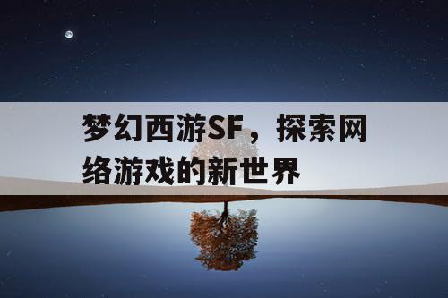 梦幻西游SF，探索网络游戏的新世界