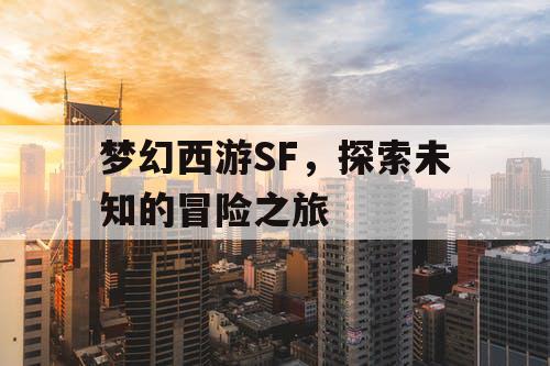 梦幻西游SF，探索未知的冒险之旅