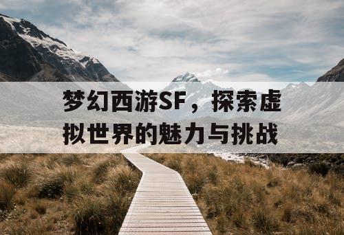 梦幻西游SF，探索虚拟世界的魅力与挑战