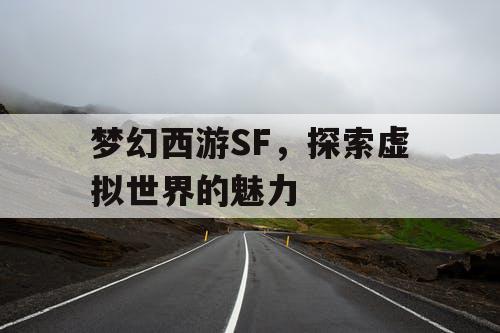 梦幻西游SF	，探索虚拟世界的魅力