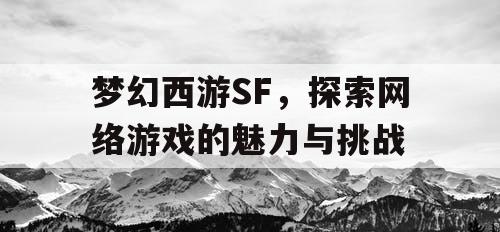 梦幻西游SF	，探索网络游戏的魅力与挑战